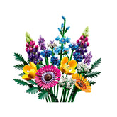 Lego - Icons - Bouquet de fleurs sauvages - Ensemble de construction